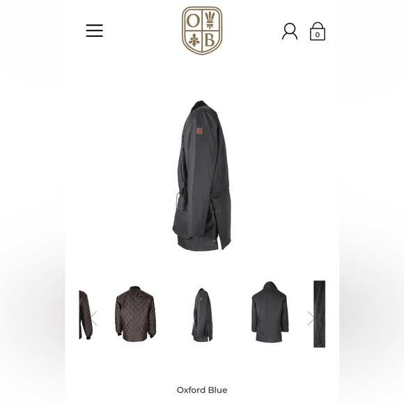 Pre Loved Like NEW Oxford Blue England Bray 3 in 1 Wax Jacket (Vented) SZ XL - Picture 7 of 10